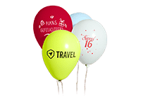 ballonnen bedrukken met logo of tekst