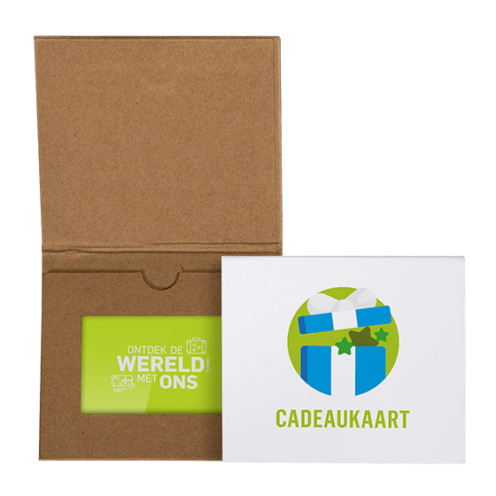 spoel Beweging catalogus Cadeaukaart verpakking bedrukken | Gratis en snel verzonden - Reclameland