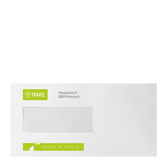 Kameel nikkel Gunst EA5/6 envelop bedrukken en kopen - Reclameland