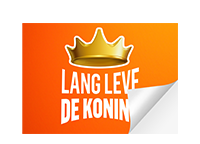 koningsdag outdoor stickers