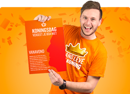 Koningsdag drukwerk