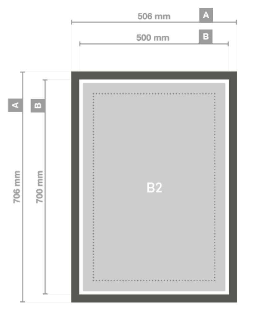 Correctie waterstof Amuseren Goedkoop B2 posters afdrukken en bestellen - Reclameland